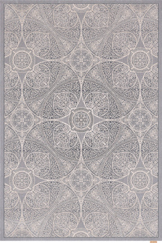 Dywan wełniany do salonu Agnella AURORA 1.0/8 Szary REGIUS