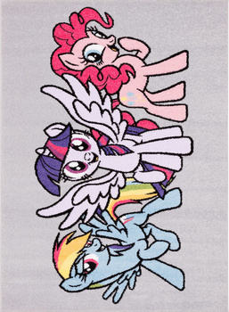 Dywan dziecięcy Agnella EXTRA Popiel HAPPY