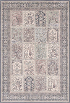 Dywan wełniany do salonu TIMOR Miętowy ISFAHAN