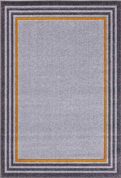 Dywan nowoczesny do salonu FRAMA Złoty METEO