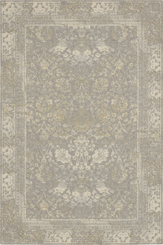 Dywan wełniany do salonu Agnella BROOKS Szary TEMPO NATURAL