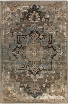 Dywan wełniany do salonu Dywilan ABBAS Koniak OMEGA