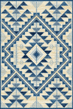 Dywan nowoczesny do salonu FD Agnella CENTAURI Błękit Niebieski STANDARD