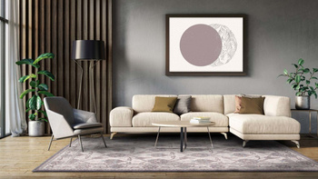 Dywan wełniany do salonu BELUSA Alabaster DIAMOND