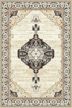 Dywan nowoczesny do salonu Agnella UFRO Beżowy GIZEL