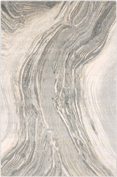 Dywan wełniany do salonu Agnella GATA Popielaty ISFAHAN M