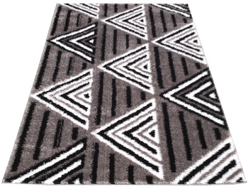 Dywan nowoczesny do salonu i sypialni KATIO Szary M105 NEVADAS