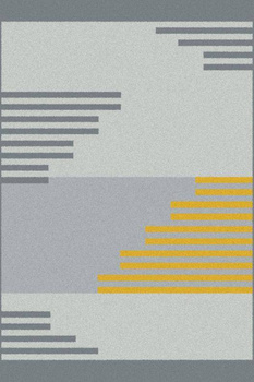 Dywan nowoczesny do salonu PORTAT Złoty METEO