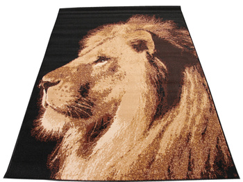 Dywan nowoczesny do salonu KRÓL LEW ALFA