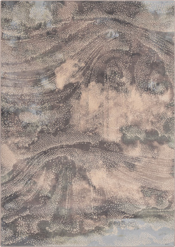 Dywan wełniany do salonu Agnella PERLO Wrzosowy ISFAHAN