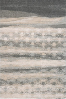 Dywan wełniany do salonu IGAS Popielaty PLATINIUM