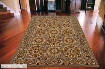 Dywan klasyczny do salonu ALAN Oliwka STANDARD