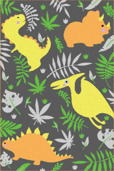 Dywan dziecięcy Agnella TRODON Grafit CANDY