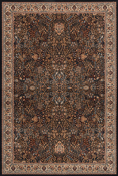 Dywan wełniany do salonu Agnella BRUNA Granatowy AGNUS