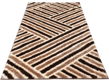 Dywan nowoczesny do salonu i sypialni WOKA Brązowy M100 NEVADAS