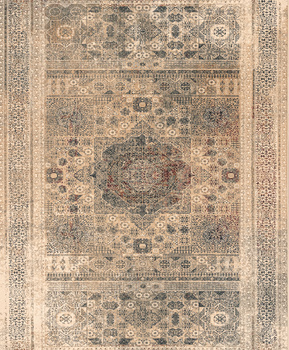 Dywan wełniany klasyczny na korytarz Dywilan MAMLUK Kremowy Chodnik OMEGA