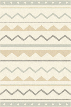 Dywan wełniany do salonu Agnella TRAILS Alabastrowy ISFAHAN M