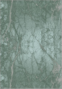 Dywan nowoczesny do salonu Agnella FD DAMAR Malachit Zielony SENSI