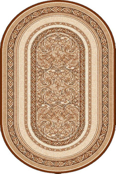 Dywan klasyczny do salonu ARALIA Owal Beż STANDARD