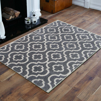 Dywan nowoczesny do salonu ALSAMI Maroko 02 Szary