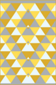 Dywan nowoczesny do salonu KOVAR Biały METEO