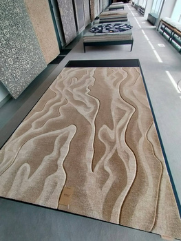 Dywan wełniany do salonu Agnella ROSALIE Krem OPAL