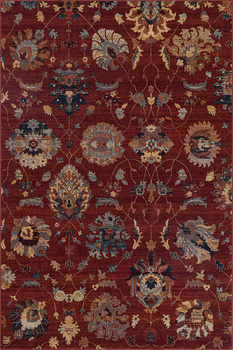 Dywan do salonu wełniany LATICA Rubin SUPERIOR