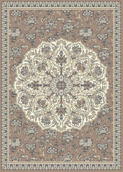 Dywan wełniany do salonu CABAR Ciemny Beż MAGIC