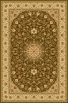 Dywan wełniany do salonu SEGOWIA Jasno Khaki ISFAHAN