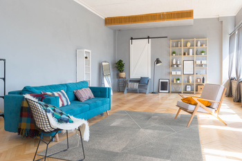 Dywan nowoczesny do salonu Agnella FD Elmas Popiel Szary SENSI