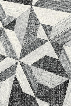 Dywan nowoczesny do salonu VIRKE Czarny AVANTI