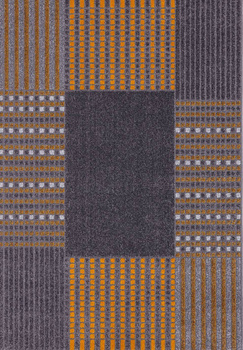 Dywan nowoczesny do salonu MAGOR Złoty METEO