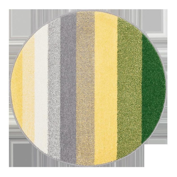 Dywan nowoczesny do salonu Agnella SIMP Zielony Koło EDEN