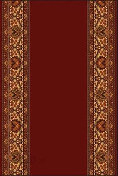 Dywan wełniany na korytarz Dywilan SAMIRA Burgund Chodnik POLONIA