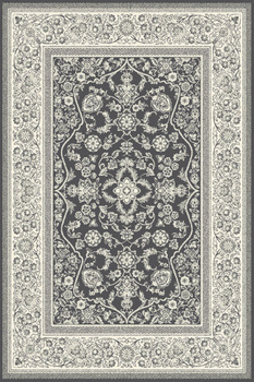 Dywan wełniany do salonu KALISTA Popielaty MAGIC