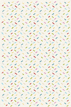 Dywan nowoczesny do salonu Agnella KOLIK Kremowy AVANTI