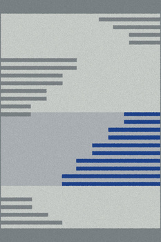 Dywan nowoczesny do salonu PORTAT Niebieski METEO