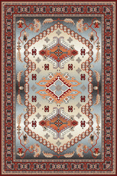 Dywan klasyczny do salonu Agnella KAYNAK Czarny GIZEL