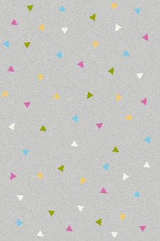 Dywan nowoczesny do salonu Agnella TRUM Szary AVANTI