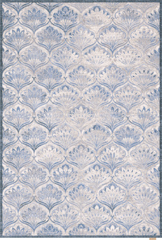 Dywan wełniany do salonu Agnella MAISIE 1.0/8 Niebieski REGIUS