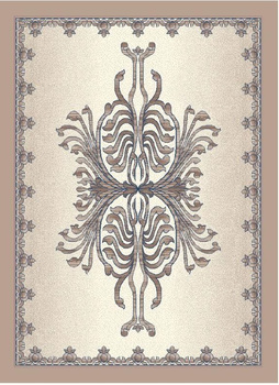 Dywan klasyczny do salonu RAWON Kremowy VENUS