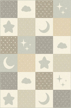 Dywan wełniany dla dzieci Agnella SLUMBER Alabastrowy ISFAHAN M