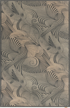 Dywan wełniany do salonu Agnella TRIDA Grafit Szary CALISIA